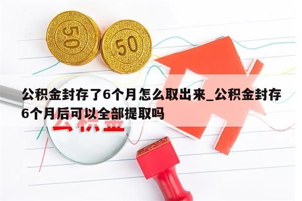 公积金封存了6个月怎么取出来_公积金封存6个月后可以全部提取吗